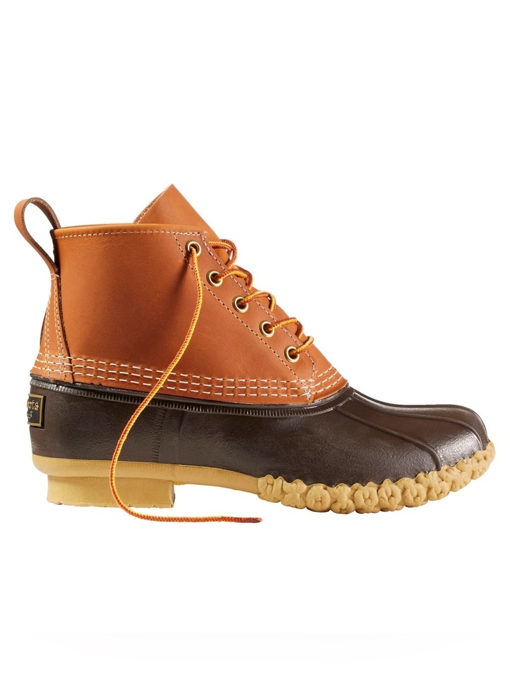 L.L. Bean Bean Boots Women's Brown Leather Duck Boots Size 6